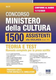 Manuale completo Concorso ministero cultura