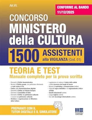 Manuale completo Concorso ministero cultura