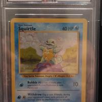 carte pokemon squirtle,wartortle, blastoise UCG 9 