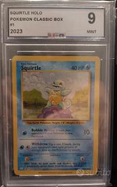 carte pokemon squirtle,wartortle, blastoise UCG 9 