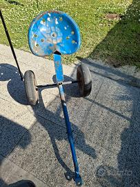 Seduta con carrellino per BCS ed altri motocoltiva