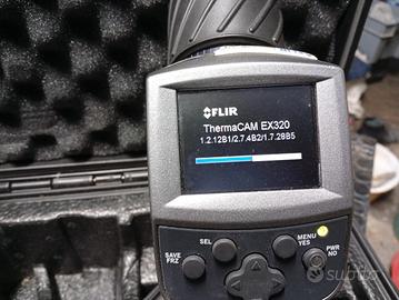 pistola termica con puntatore laser