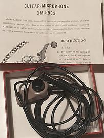 Microfono per chitarra e altri strumenti 