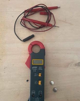 Pinza amperometrica digit. Vemer VE 269 A puntali