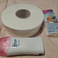 Scaldacera Strep, rotolo e strisce ceretta 