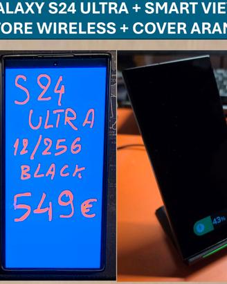 Galaxy S24 Ultra + wireless charger + smart view