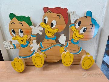 Appendiabiti in legno decorato