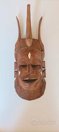 maschera da parete africana  anni 80