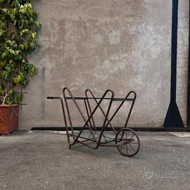 Carrello industriale portavivande anni 50