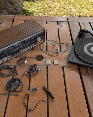 Lotto Hi-Fi Vintage: Radio Telefunken + BSR 
