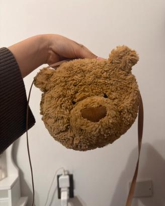 Borsa di jellycat, borsa di orso bartholomew