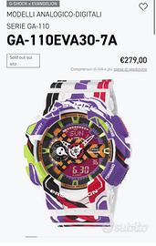 Casio GA-110EVA30-7A Evangelion nuovo