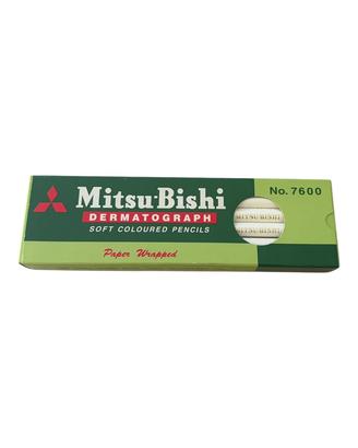 Scatola 12 Matite Dermatografiche Mitsubishi 7600
