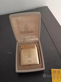 Accendino RONSON placcato oro vintage