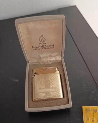 Accendino RONSON placcato oro vintage