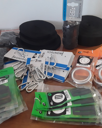 Materiale merceria vario in blocco. Nuovo