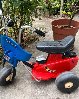 Moto/quad elettrico vintage Giordani per bambini