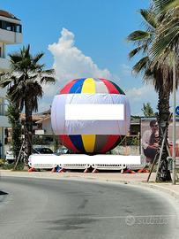 MONGOLFIERA PUBBLICITARIA DIAMETRO M. 4,5 H. M. 7