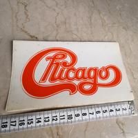 Adesivo Discoteca Chicago Autentico Vintage 