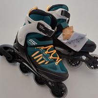 OXELO Roller fitness bambino FIT 5 racing blu