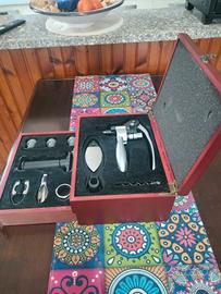 cofanetto kit apri bottiglie 