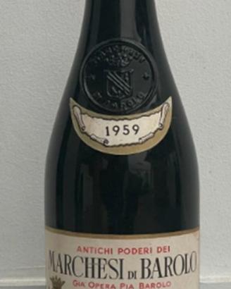 Vino 1959 Barolo Marchesi Di Barolo 73cl DOCG