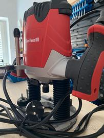 [NUOVA] Fresatrice verticale Einhell + Set frese