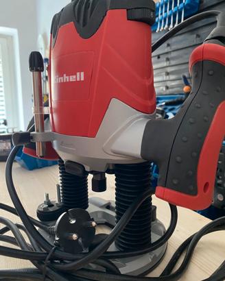 [NUOVA] Fresatrice verticale Einhell + Set frese