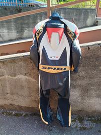 Tuta in pelle per moto marca Spidi