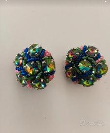 orecchini vintage anni 50/60 con clip