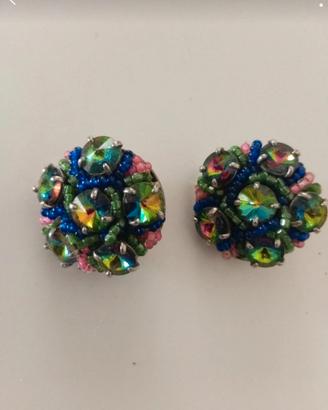 orecchini vintage anni 50/60 con clip