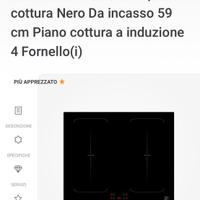 Piano induzione nuovo