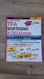 Libro Concorso TFA Sostegno X Ciclo 2025 – Manuale
