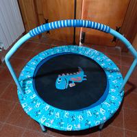 Trampolino elastico per bambini