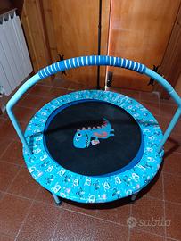 Trampolino elastico per bambini