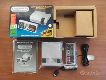 NINTENDO NES CLASSIC MINI + 30 GIOCHI COME NUOVO