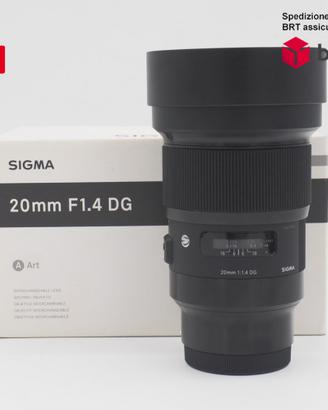 Sigma 20 F1.4 DG Art (Sony)