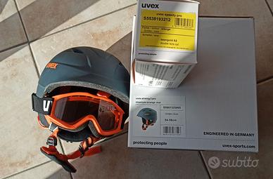 Casco e maschera sci