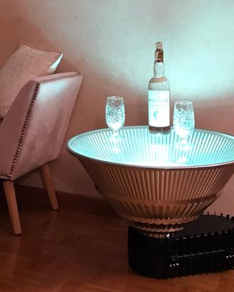 Lampada/Tavolino luminoso - Industrial design
