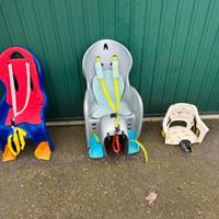 Seggiolini porta bambino per le bici