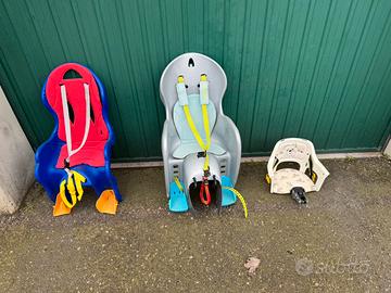 Seggiolini porta bambino per le bici