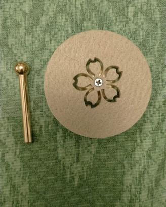 Campana tibetana 8 cm nuova