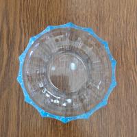 Ciotole in vetro azzurrato