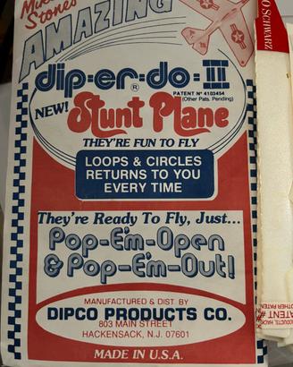 Gioco vintage aeroplano