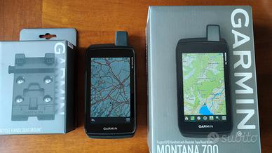 Garmin Montana 700 + handlebar mount