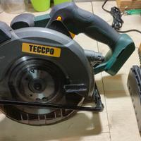 Sega circolare cordless TECCPO MTW300B e accessori