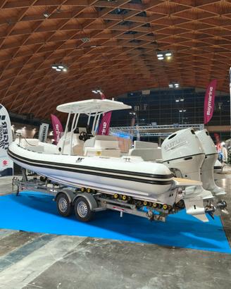 Gommone Tiger Marine 850 Fish 2x 150 Suxuki APX