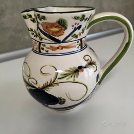 Caraffa in ceramica di Faenza 