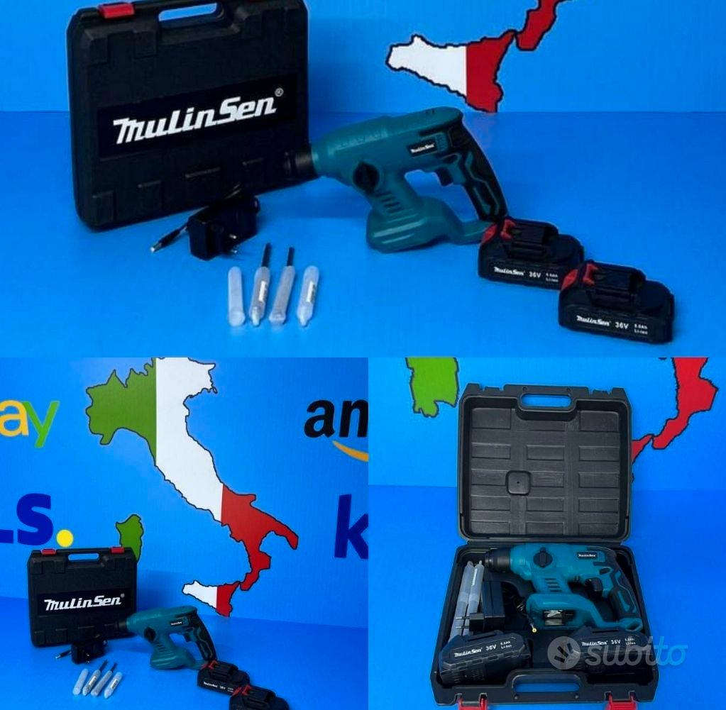 Avvitatore Impulsi a batteria Svitabulloni x ruote Giardino e Fai da