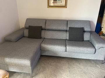 DIVANO con penisola 3 posti